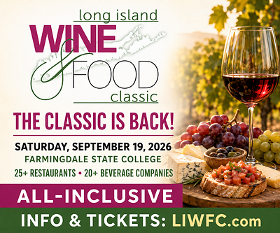 The Long Island Wine & Food Classic Returns to Farmingdale State College September 19