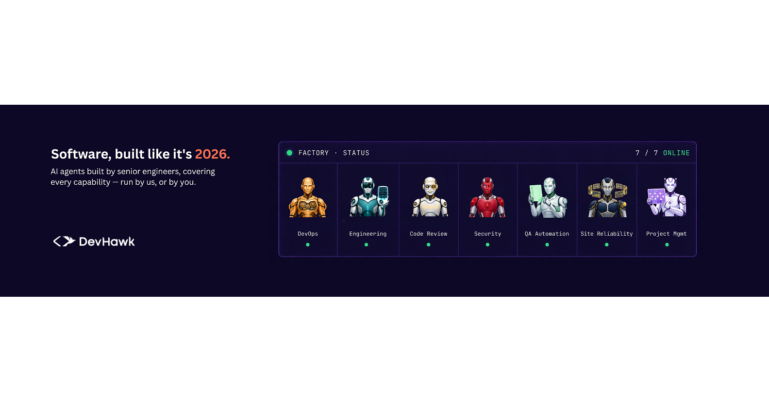 Fraction Becomes DevHawk, Launching an AI Software Factory Companies Can Run Themselves or Hand Off Entirely