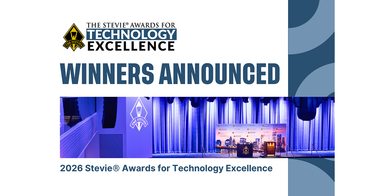 Vyhlásenie víťazov 3. ročníka cien Stevie® Awards za technologickú excelentnosť