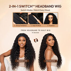 UNice Hair Introduces 2-In-1 Switch™ Headband Wig, Reimagining Versatility and Everyday Wig Wear