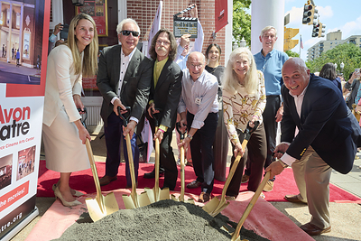 Avon Theatre Celebrates Historic Groundbreaking for the Avon reCreated Transformation Project