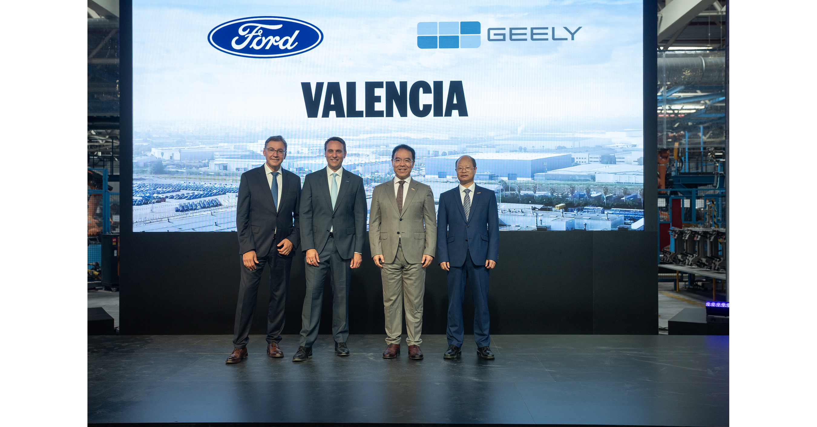FORD AND GEELY AUTO JOIN FORCES IN EUROPE TO PRODUCE NEXT-GENERATION MULTI-ENERGY VEHICLES IN SPAIN