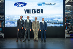 FORD ET GEELY AUTO S'UNISSENT EN EUROPE POUR PRODUIRE LA PROCHAINE GÉNÉRATION DE VÉHICULES MULTI-ÉNERGIES EN ESPAGNE