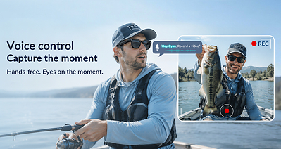 Hands-free. Eyes on the moment.