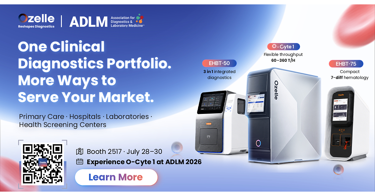 Ozelle Launches O-Cyte 1 at ADLM 2026, Marking a New Step in AI-Powered ...