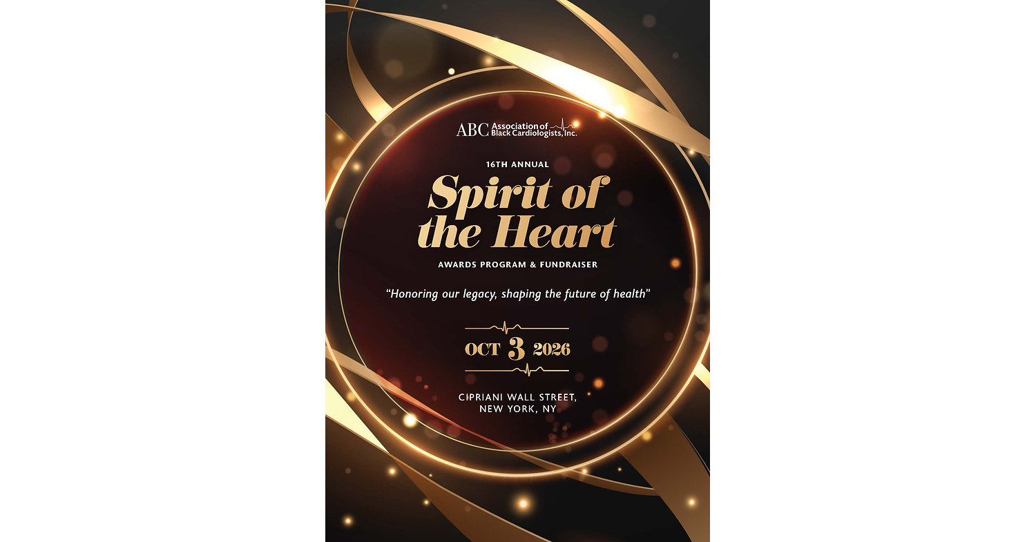 Association of Black Cardiologists to Celebrate Legacy and Leadership at 16th Annual Spirit of the Heart Awards