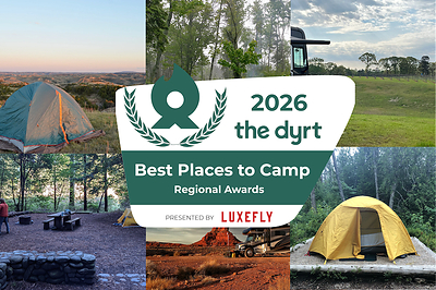 The Dyrt Announces the 2026 Best Places to Camp Regional Awards