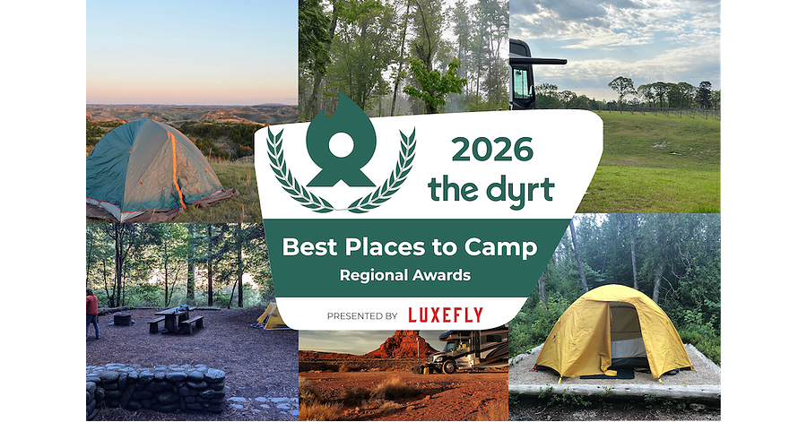 The Dyrt Announces the 2026 Best Places to Camp Regional Awards