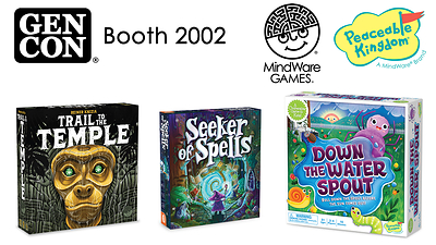 MindWare Brings a New Reiner Knizia Game and a Giant Dice Tower to Gen Con 2026
