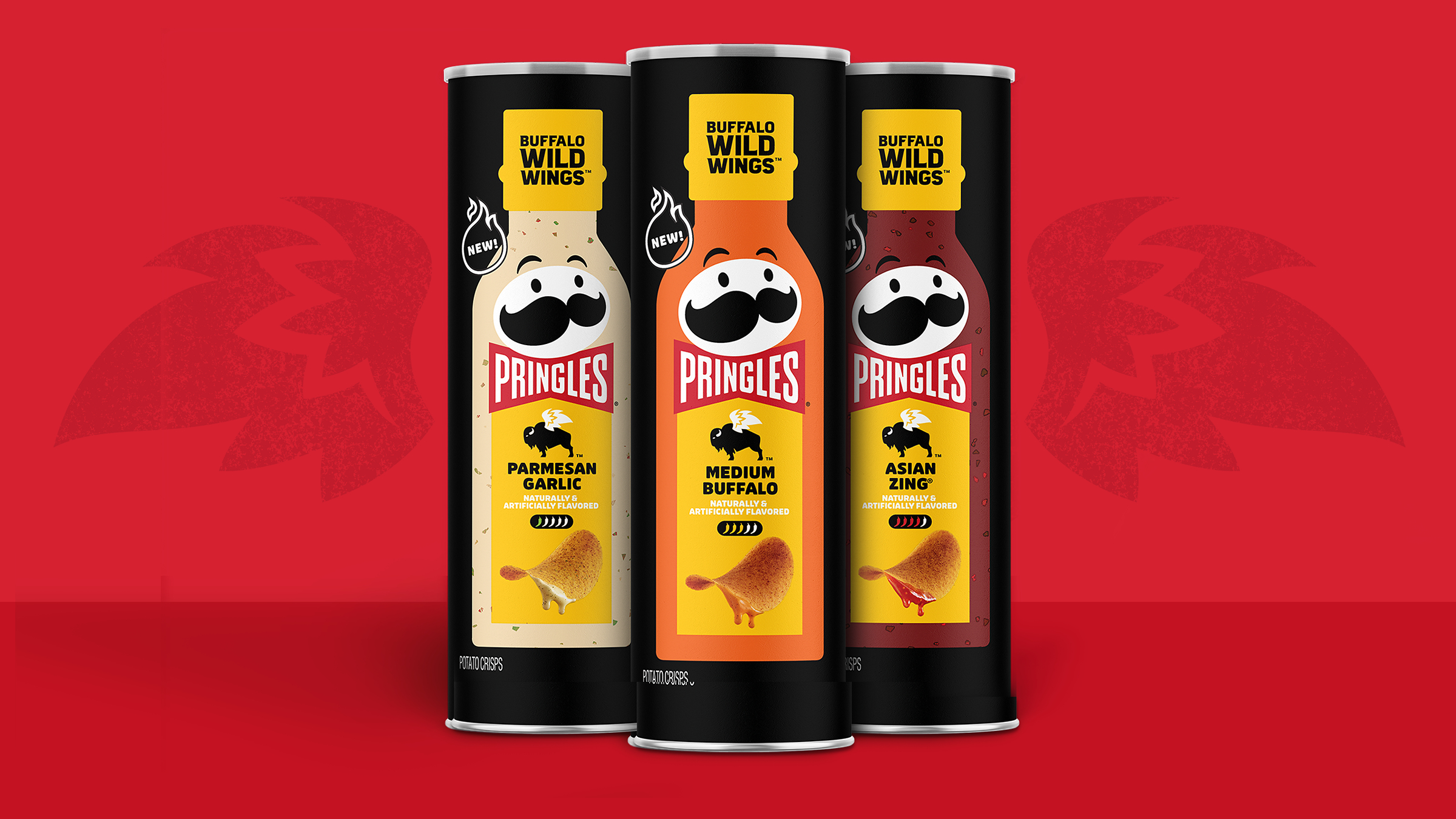 PRINGLES® AND BUFFALO WILD WINGS® TEAM UP TO TURN FAN-FAVORITE WING SAUCES INTO AN ALL-NEW STACKABLE CRISPS COLLECTION