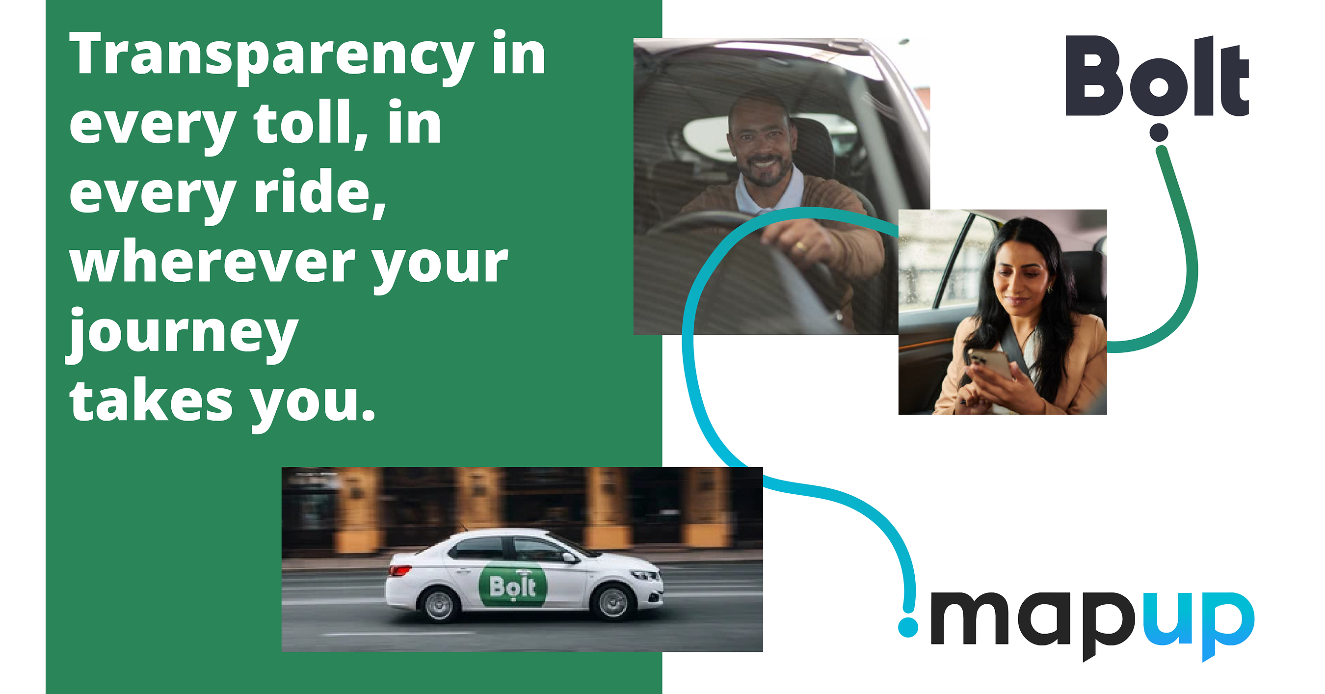 Bolt and MapUp Partner for Transparent Toll Pricing Across Global Markets