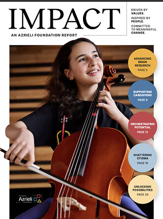 2025 Azrieli Foundation Impact Report cover