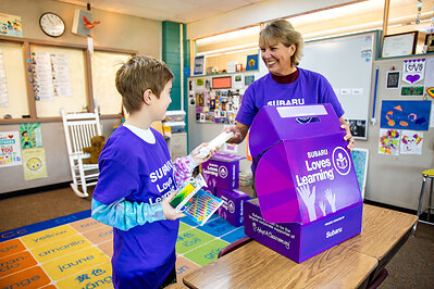 The average teacher in the U.S. spends $895 of their own money each year on classroom materials. To help make a difference, Subaru of America and its retailers are providing funding through the Subaru Loves Learning® initiative to teachers across the country to purchase essential classroom supplies through AdoptAClassroom.org, so students have what they need to start the year strong.