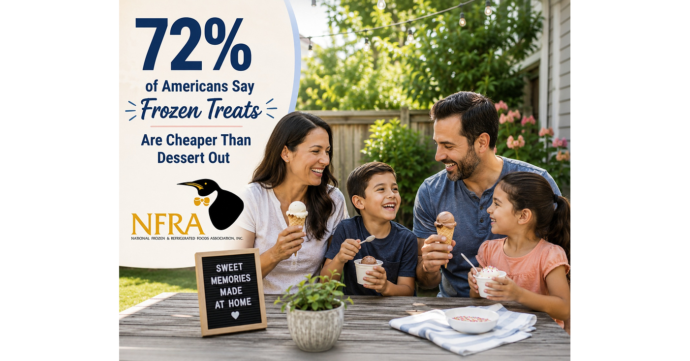 72% of Americans Say Frozen Treats Are Cheaper Than Dessert Out -- And They're Stocking Up Year-Round