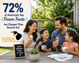 72% of Americans Say Frozen Treats Are Cheaper Than Dessert Out -- And They're Stocking Up Year-Round