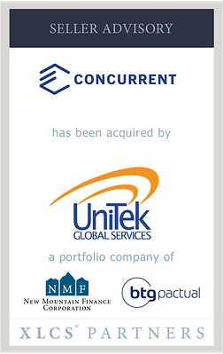 XLCS Partners advises Concurrent Utility Services on sale to UniTek Global Services