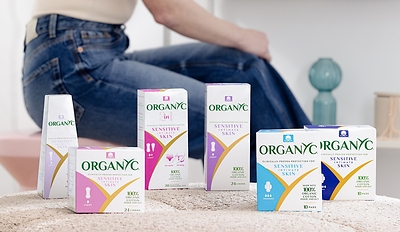 Organyc stands apart by delivering Clinically-Proven protection made with 100% certified organic cotton inside and out, without plastics, fragrances, dyes or other unnecessary ingredients that can irritate sensitive skin.