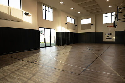 Pinnacle Sports Group's custom indoor home gym