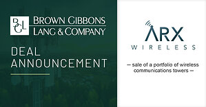 BGL Advises ARX Wireless on the Sale of a Wireless Communications Tower Portfolio