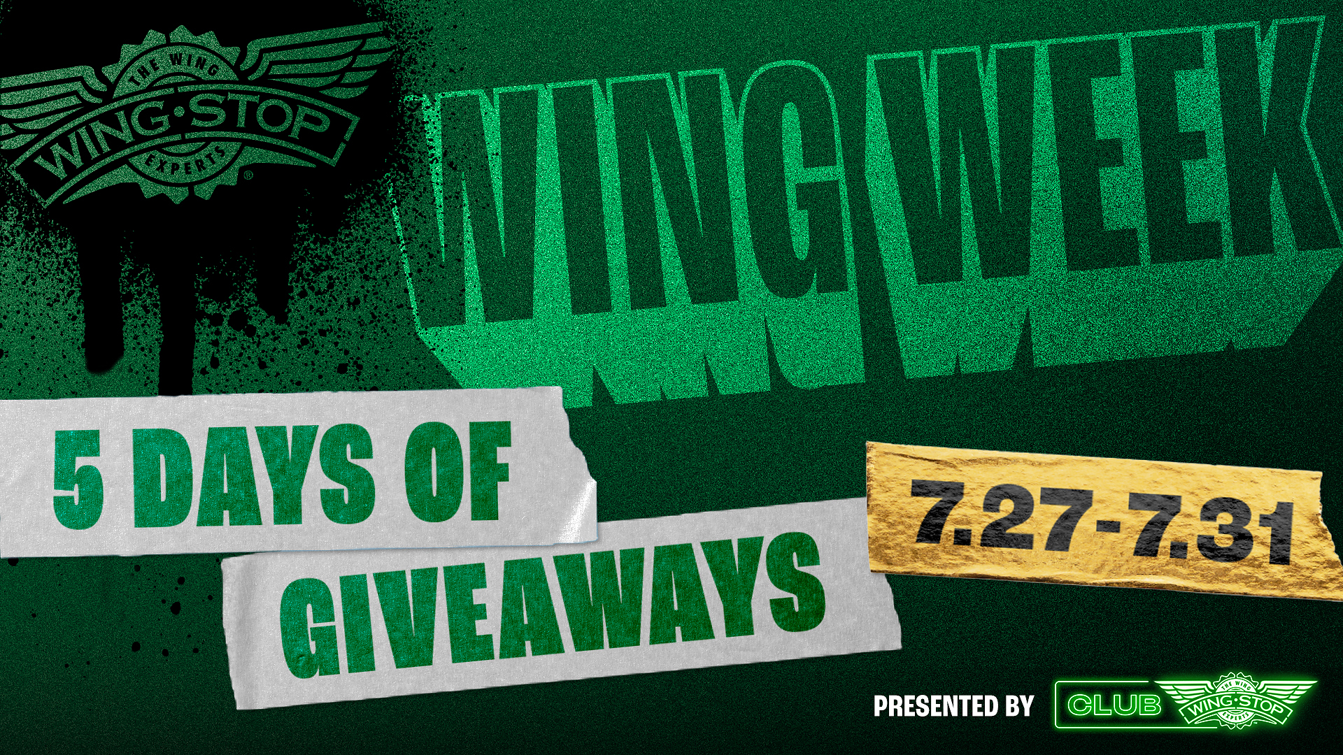 Wingstop Expands Wing Day into Wing Week, Kicking Off a Broader $1 Million in Fan Experiences and Giveaways