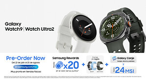 Aprovecha la preventa de los nuevos Galaxy Watch9 y Galaxy Watch Ultra2 y elige el mejor para ti