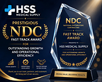HSS Medical Supply Bags Prestigious NDC Fast Track Award for Outstanding Growth and Operational Efficiency