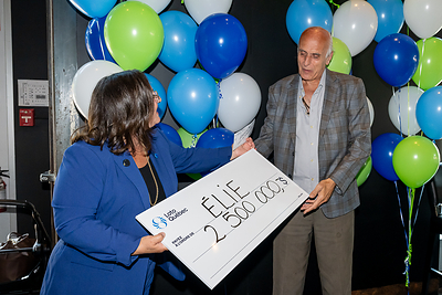Loto Québec Representative and Élie Sawan