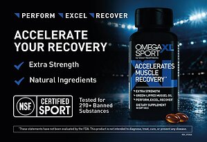 Great HealthWorks' OmegaXL Sport Earns Prestigious NSF Certified for Sport® Designation