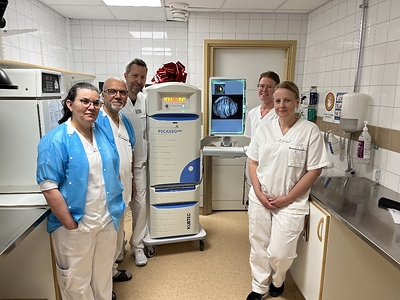 KUBTEC® annonce la première installation du système PICASSO® Plus en Europe, à l'hôpital de Falun, en Suède