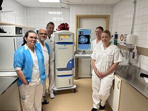KUBTEC® annonce la première installation du système PICASSO® Plus en Europe, à l'hôpital de Falun, en Suède