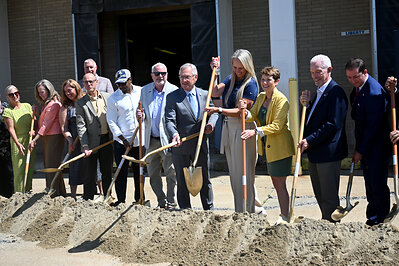 YIH Groundbreaking at YBI's 107 Building