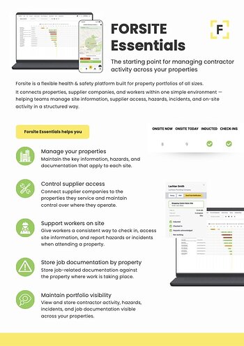 Contractor and Supplier Management