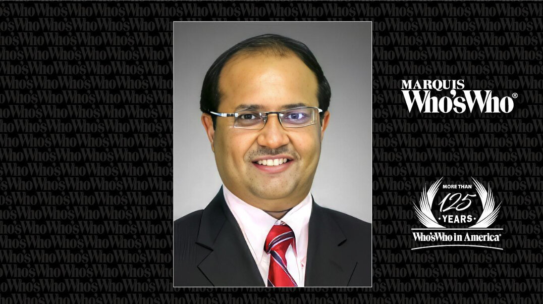 Rupin Chothani von Marquis Who's Who für Ingenieurführungsqualitäten geehrt