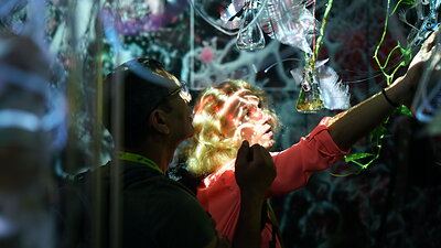 SIGGRAPH 2026 Art Gallery photo by Cabe Tejeda © 2026 ACM SIGGRAPH