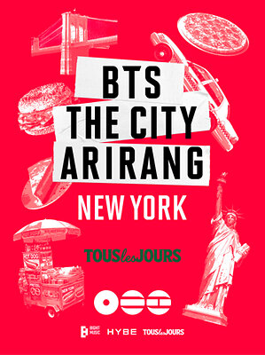 TOUS les JOURS NAMED OFFICIAL BAKERY CAFÉ SPONSOR OF 'BTS THE CITY ARIRANG NEW YORK'