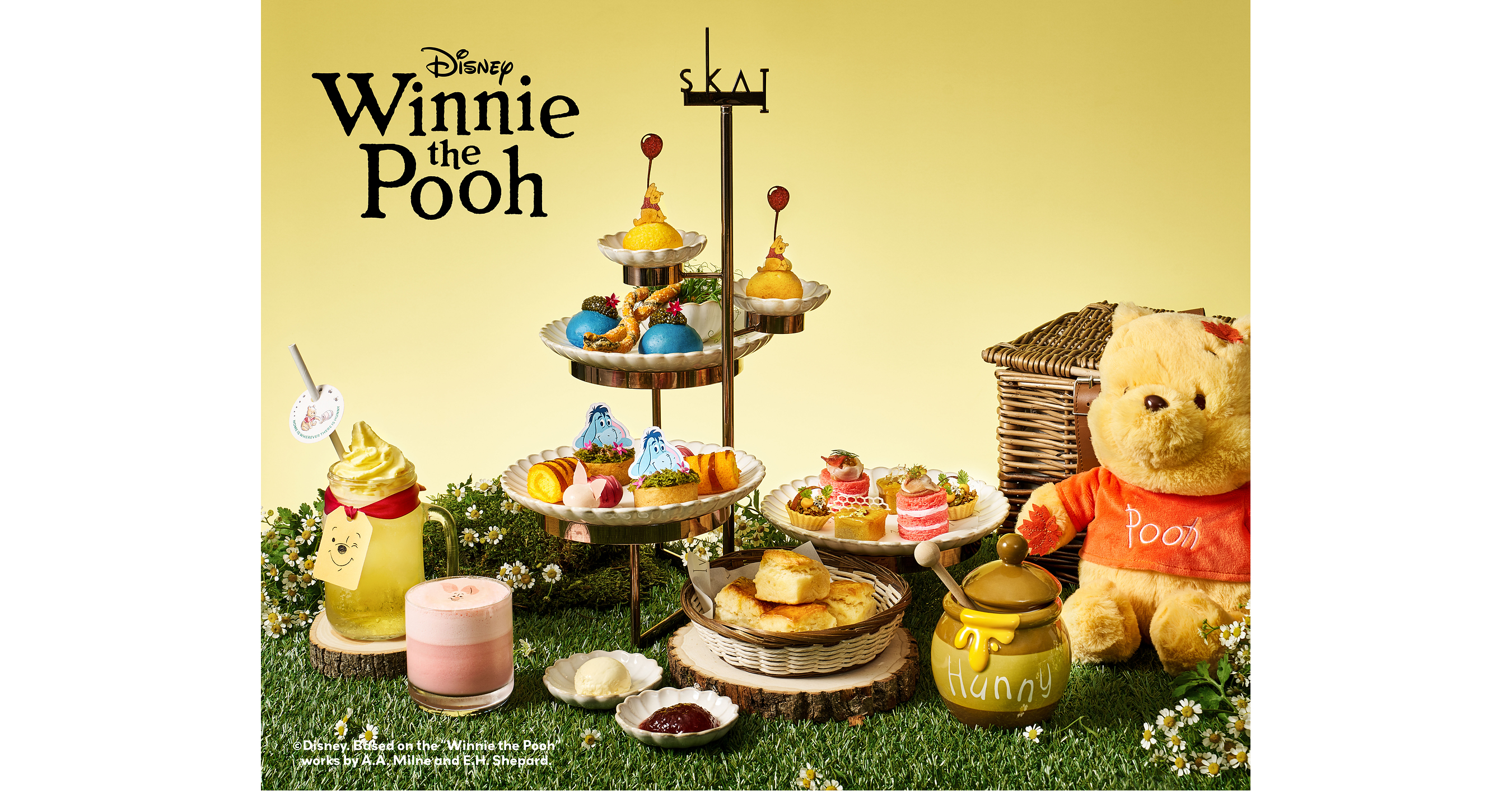 High Tea bertema Winnie the Pooh Disney di SKAI