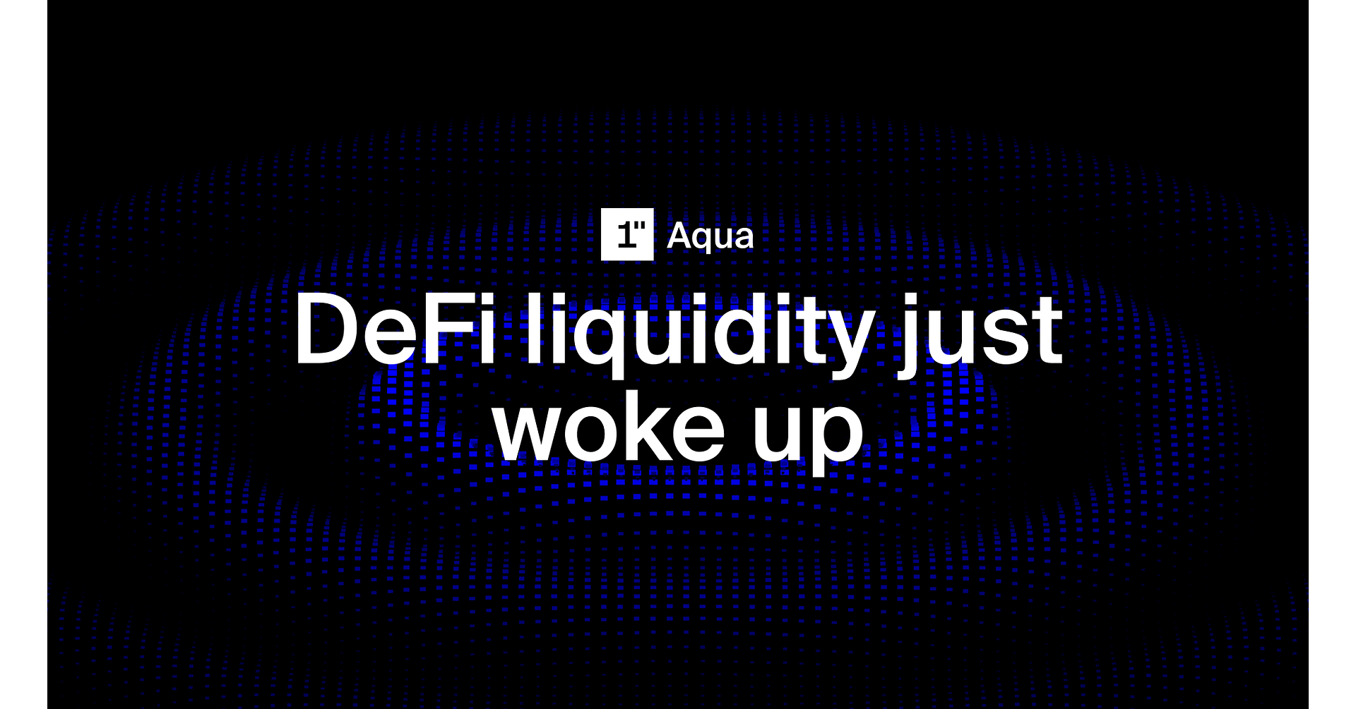 1inch lance publiquement Aqua, introduisant ainsi la première couche de liquidité partagée pour la finance décentralisée