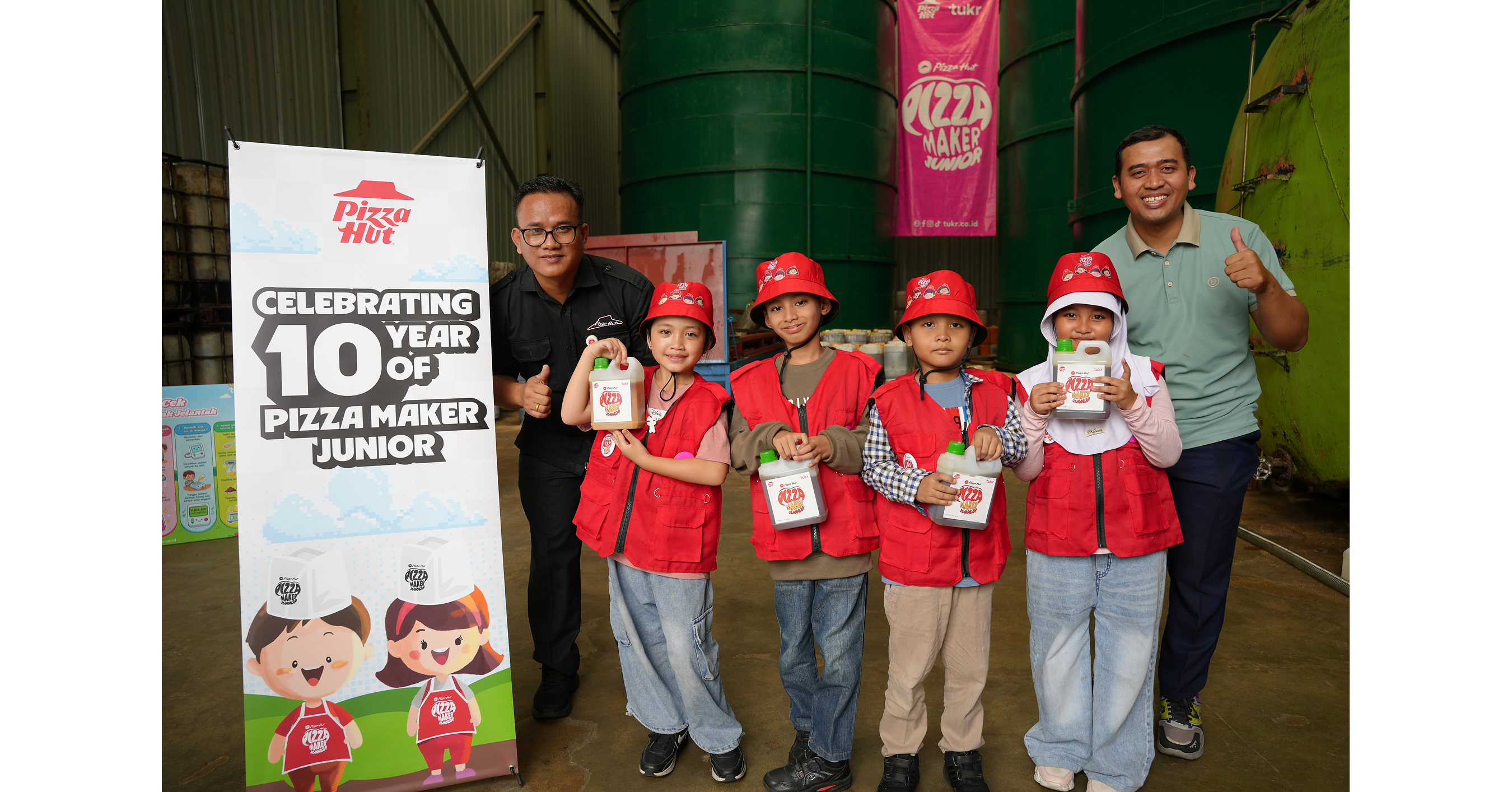 Pizza Hut Indonesia dan TUKR Rayakan 10 Tahun Pizza Maker Junior Ajak Anak Peduli Lingkungan