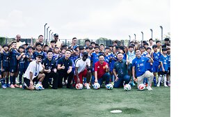 More Than 300 Children Joined a World-Class Youth Football Training Camp Featuring Manchester United Legend Louis Saha Gained Cultural Exposure &amp; Inspiration through Sports