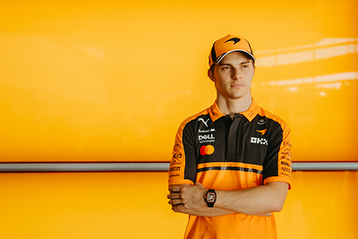 Velo and McLaren Mastercard Formula 1® Team Release Behind-the-Scenes Imagery of Lando Norris & Oscar Piastri from latest shoot