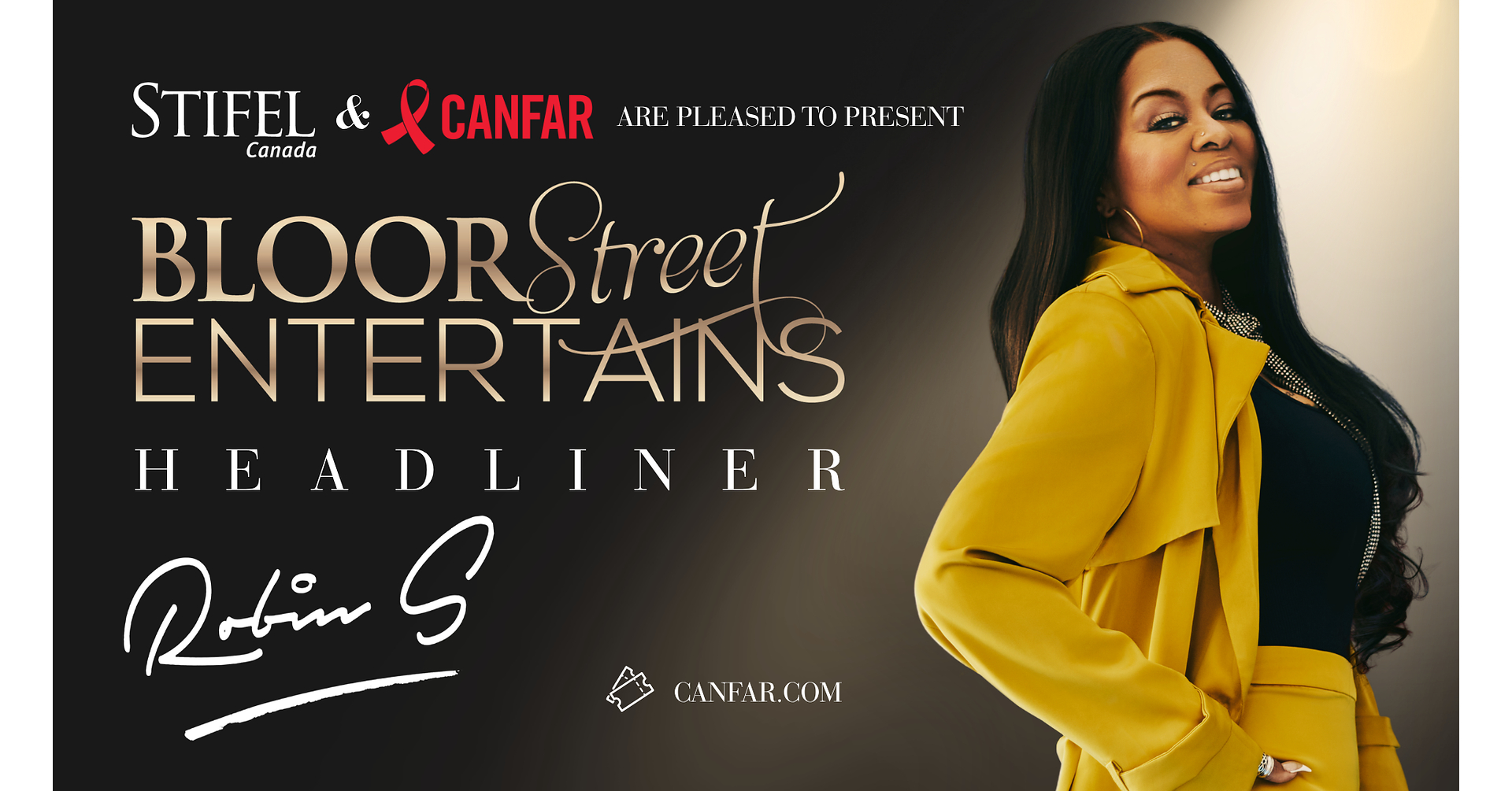 CANFAR Celebrates 30 Years of Bloor Street Entertains with Robin S