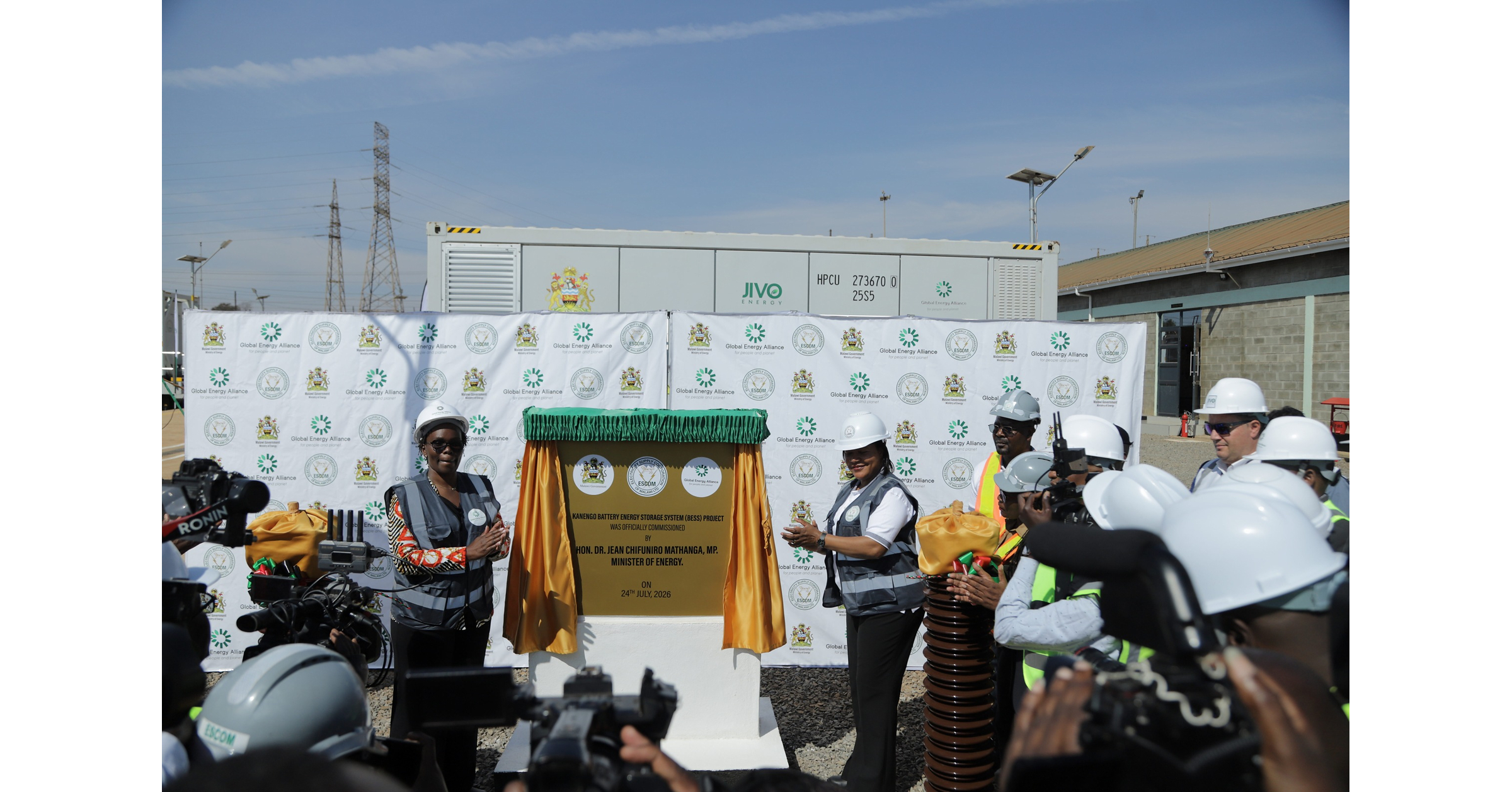 Malawi commissions first standalone utility-scale battery storage project to strengthen grid reliability and unlock energy access for households and businesses Malawi commissions first standalone utility-scale battery storage project to strengthen grid reliability and unlock energy access for households and businesses