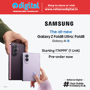 Reliance Digital Brings Samsung's Latest Galaxy Z Fold8 Series and Galaxy Z Flip8 to Stores Across India
