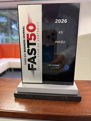 No.3 on Tampa Bay Business Journal's Fast 50
