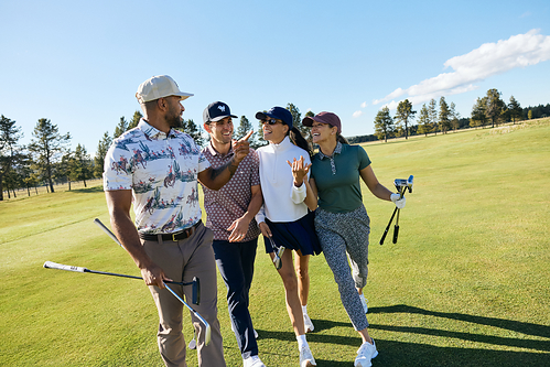 Captured at Sunriver Resort in Bend Oregon, Bad Birdie's Fall 2026 Collection celebrates the changing seasons with technical performance, elevated layering and a lifestyle built for wherever the game takes you.