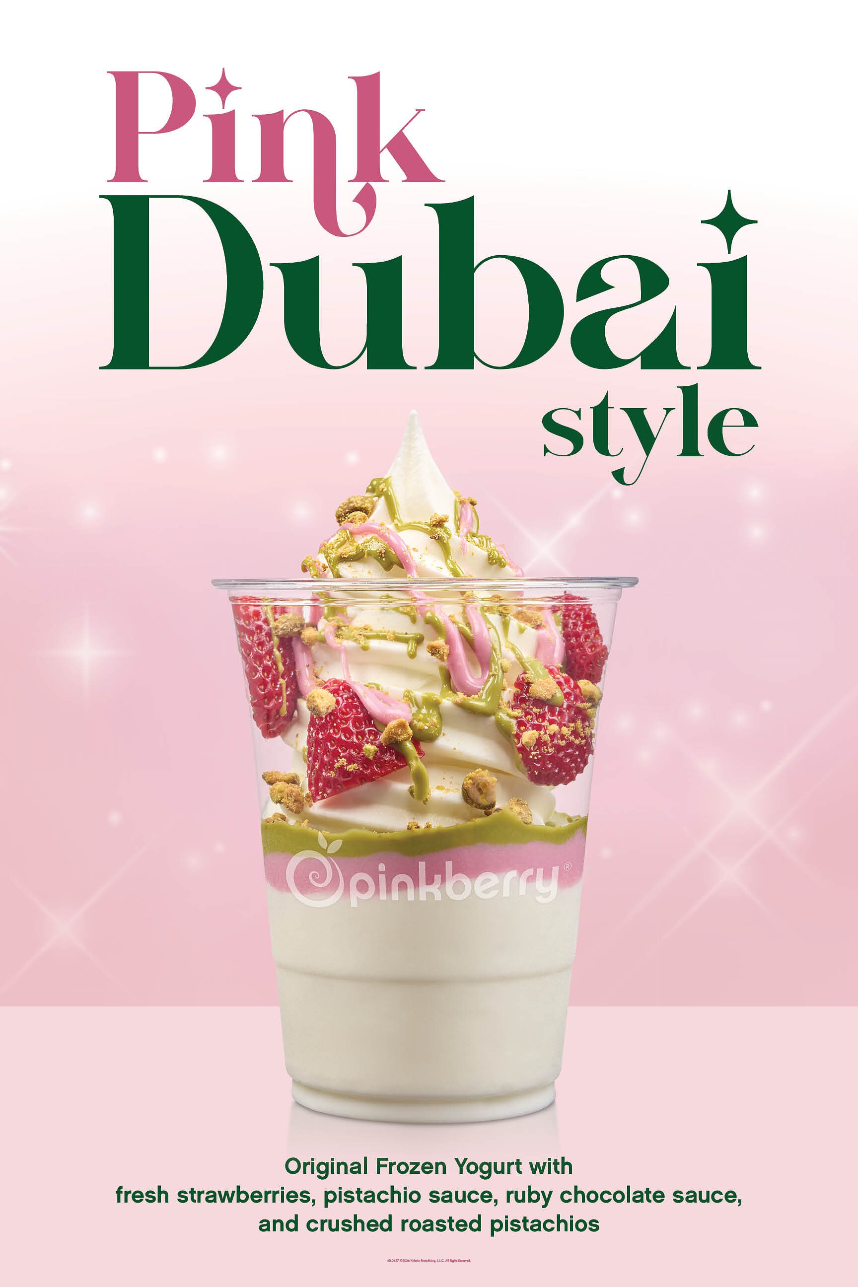 Popular Dubai Chocolate Craze Gets Luxurious Pinkberry Twist