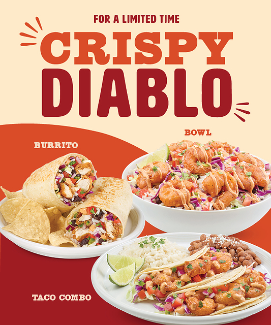 Baja Fresh Serves Up New Deliciously Crispy Diablo Limited Time Offerings