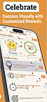 A screen shot of a Smiles & Frowns Classroom visual rewards progress ring.