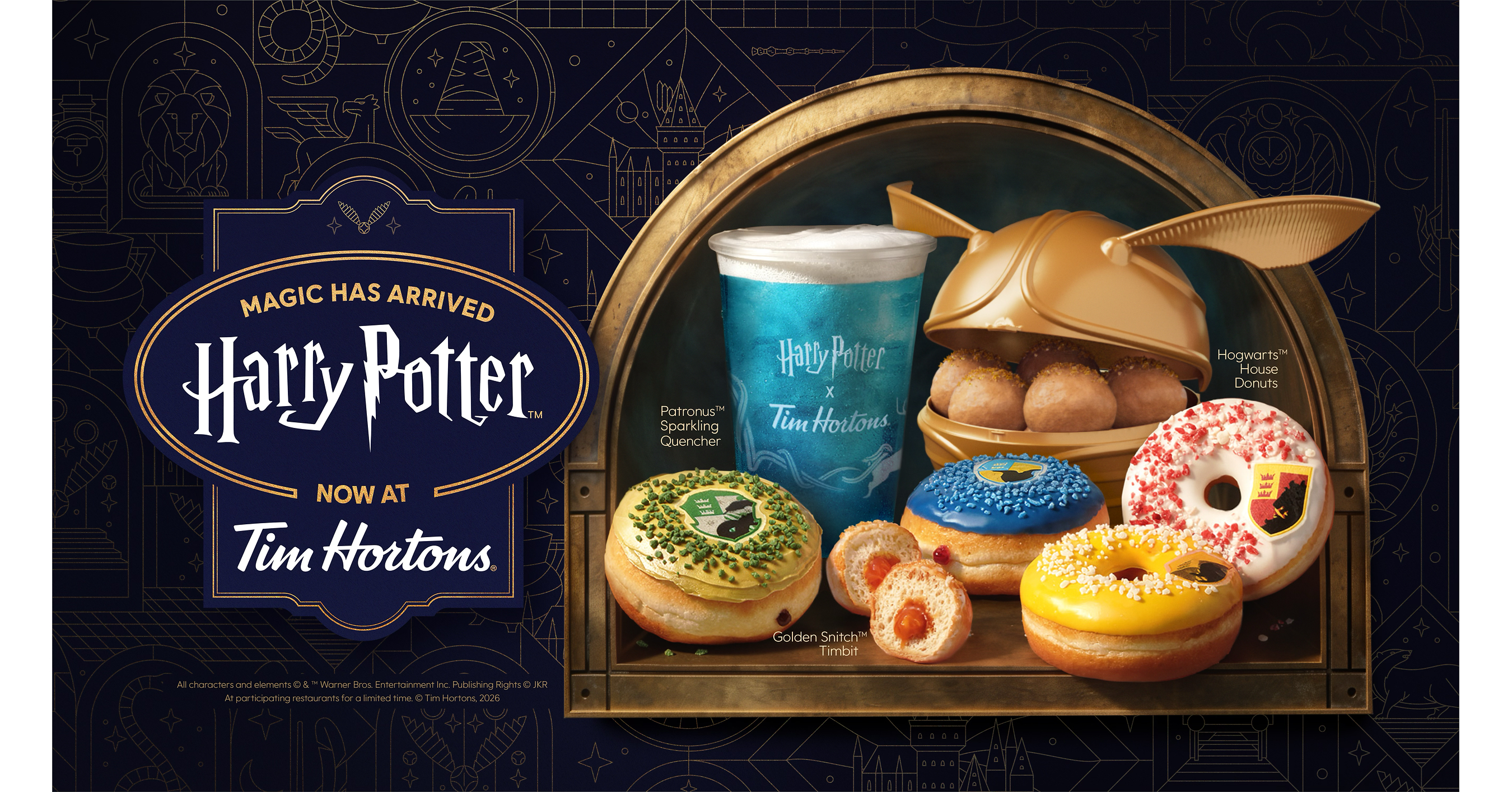 Tim Hortons® invites guests to celebrate Back to Hogwarts with Harry ...