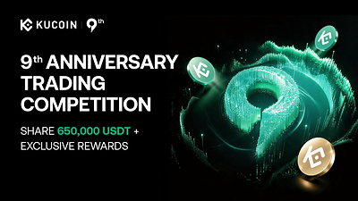 KuCoin Rayakan Hari Jadi Kesembilan Lewat Kompetisi Multikategori Berhadiah hingga 650.000 USDT